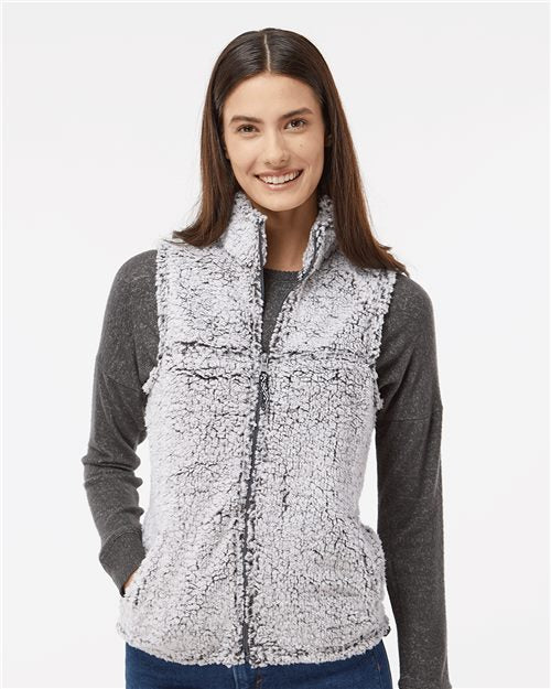 Women’s Sherpa Full-Zip Vest