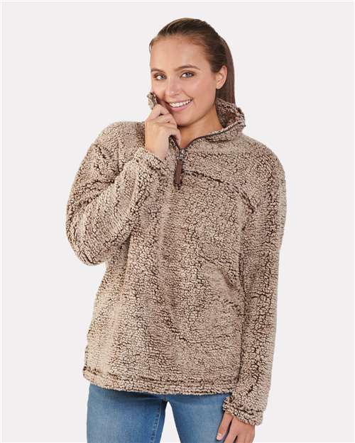 Sherpa Fleece Quarter-Zip Pullover