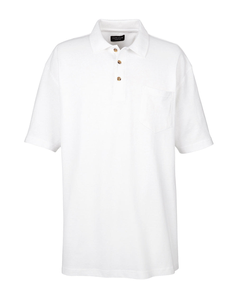 Adult Classic Piqué Polo with Pocket