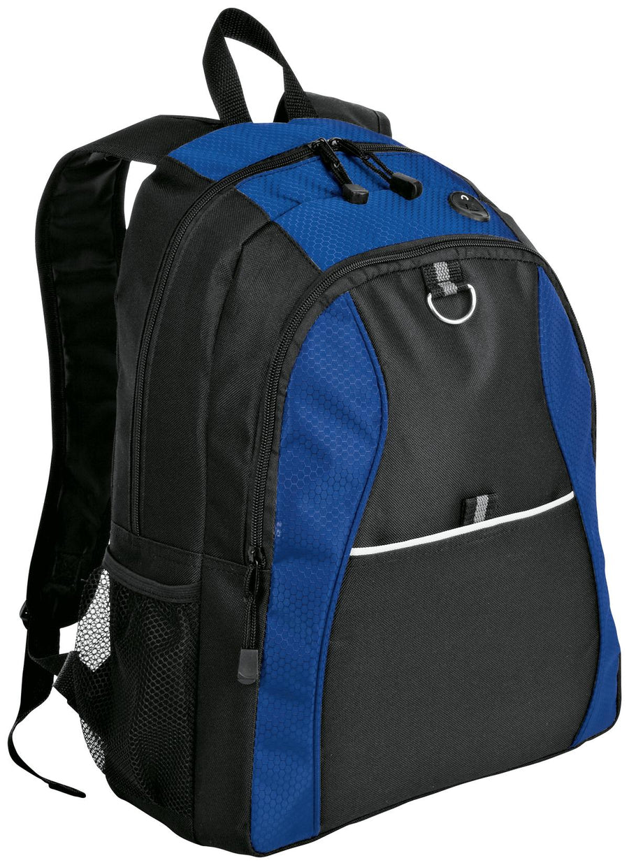 Port Authority¬Æ Contrast Honeycomb Backpack. BG1020