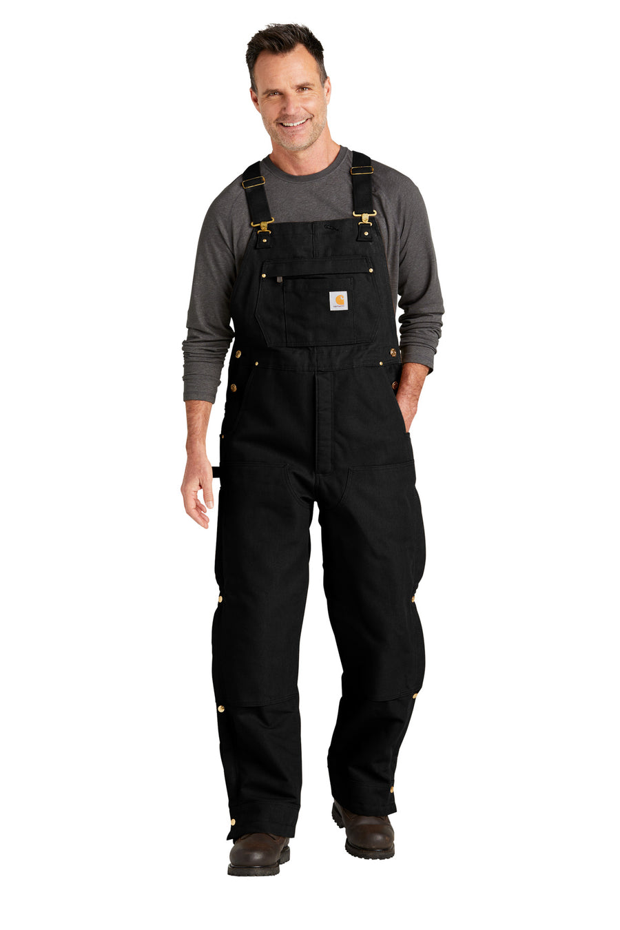 Carhartt® Tall Firm Duck Insulated Bib Overalls CTT104393