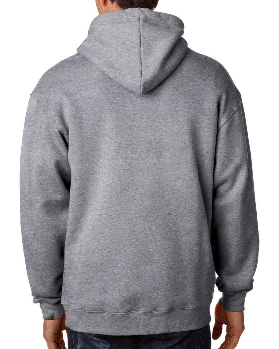 Adult 9.5oz., 80% cotton/20% polyester Full-Zip Hooded Sweatshirt