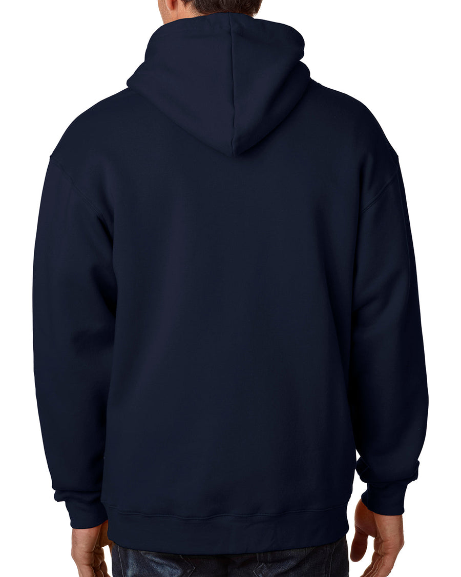 Adult 9.5oz., 80% cotton/20% polyester Full-Zip Hooded Sweatshirt