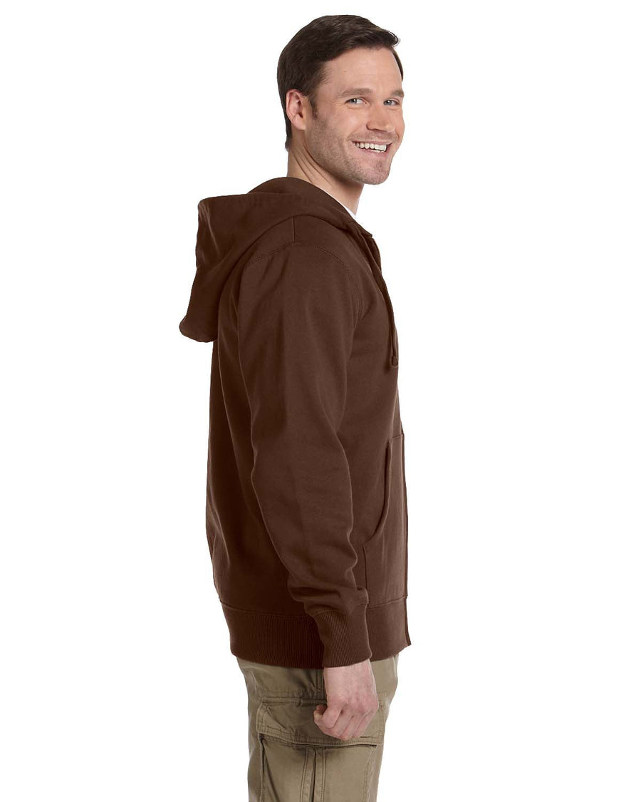 Men's Organic/Recycled Full-Zip Hooded Sweatshirt